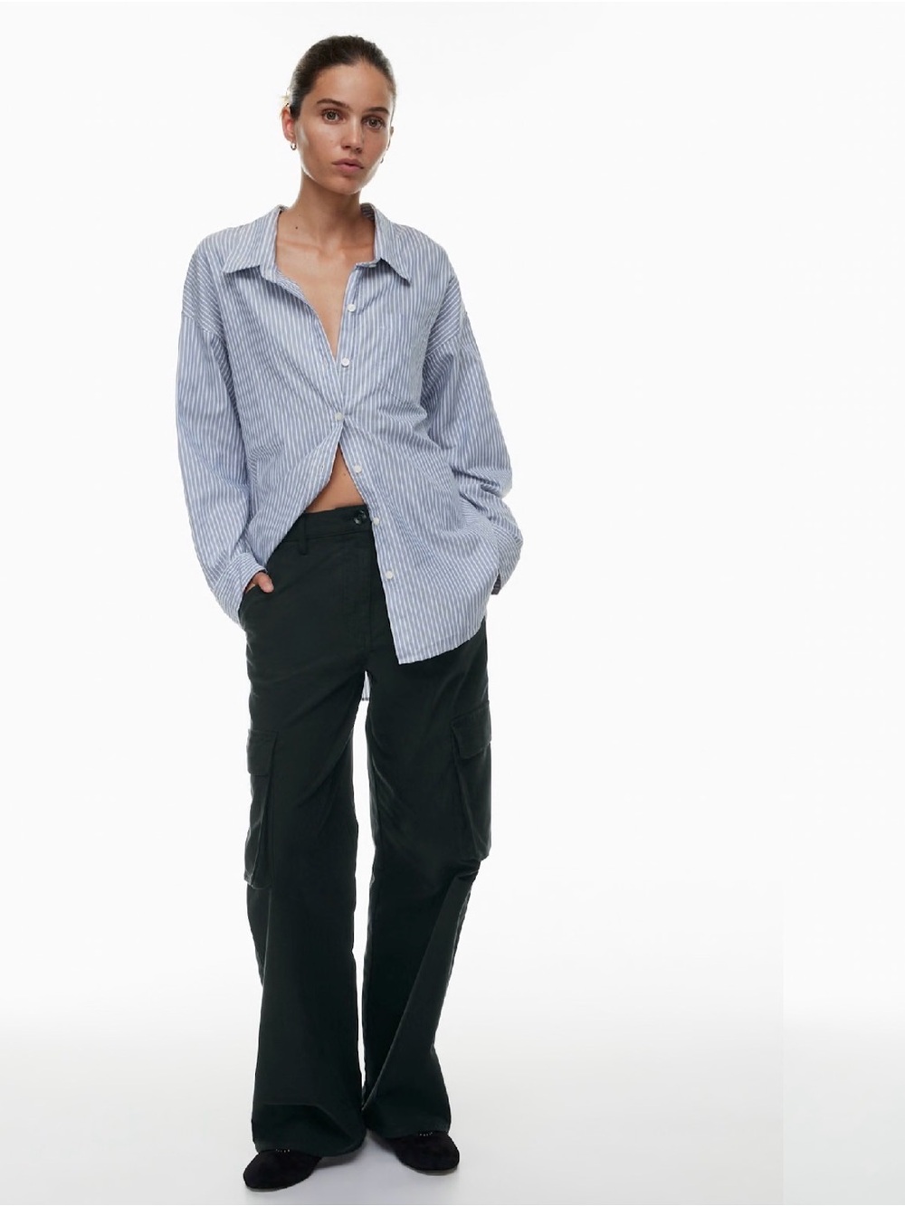 Wilfred Free Relaxed Oxford Shirt by Aritzia